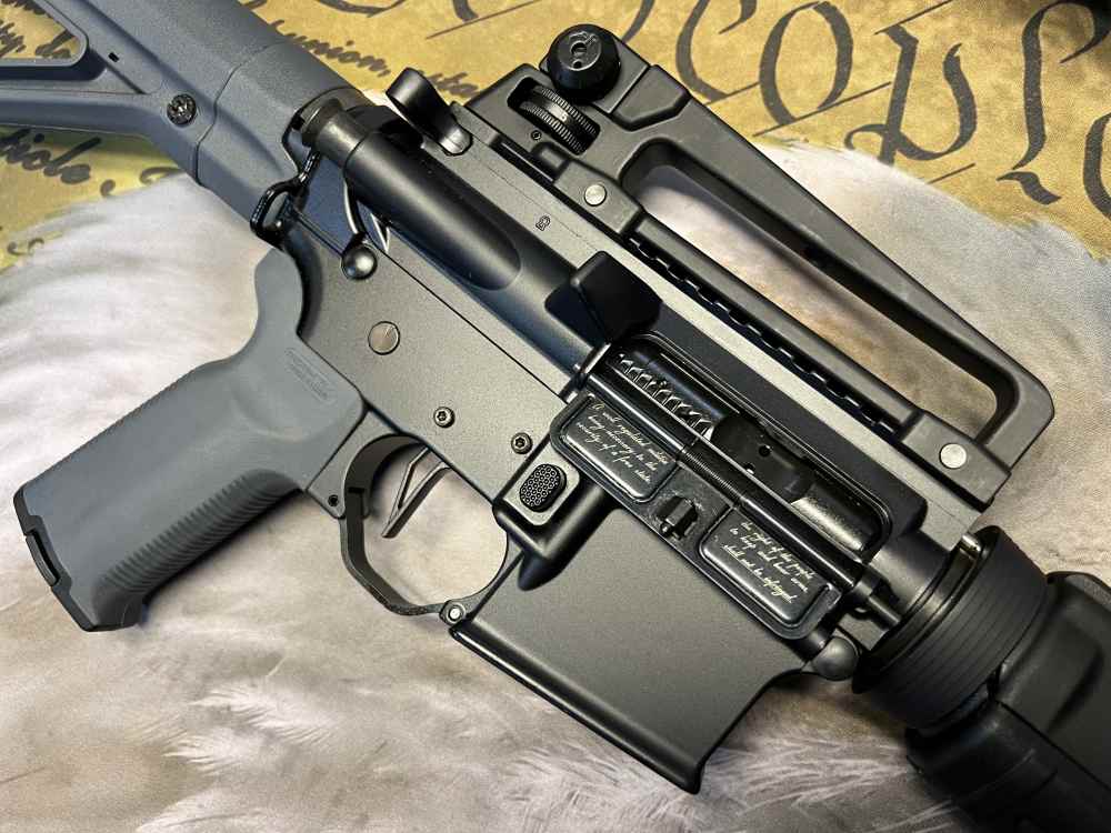 20in (556) AM-15 BLK/GRY MFG AR15 Retro Rifle “Gray Man” -CWRAY-img-39