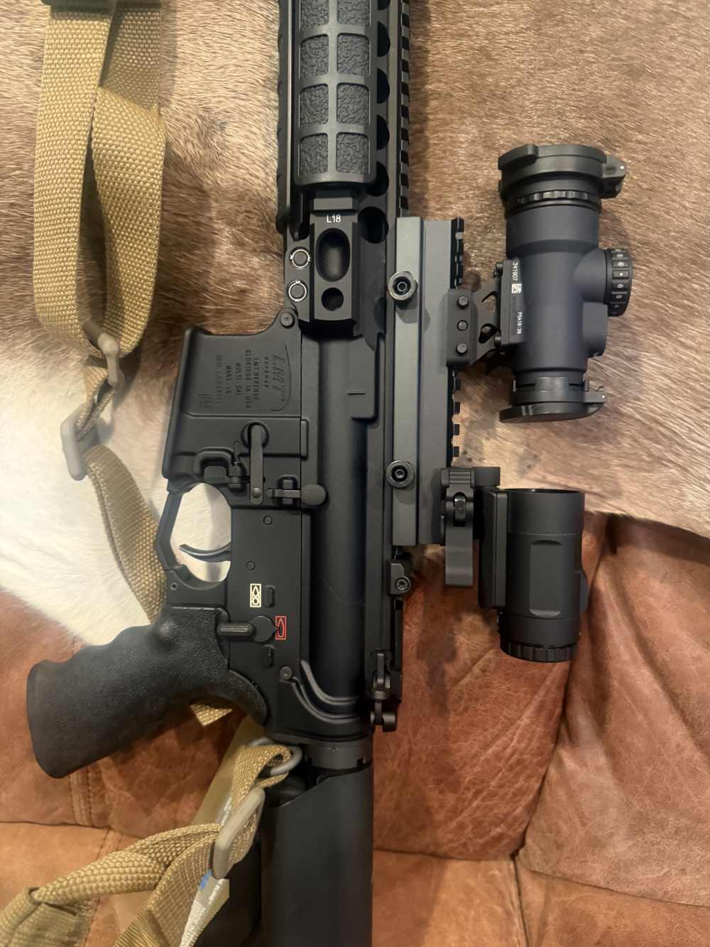 LMT MARS-LS 5.56 NATO 16” Complete Rifle Package — Trijicon MRO HD / SureFi-img-7