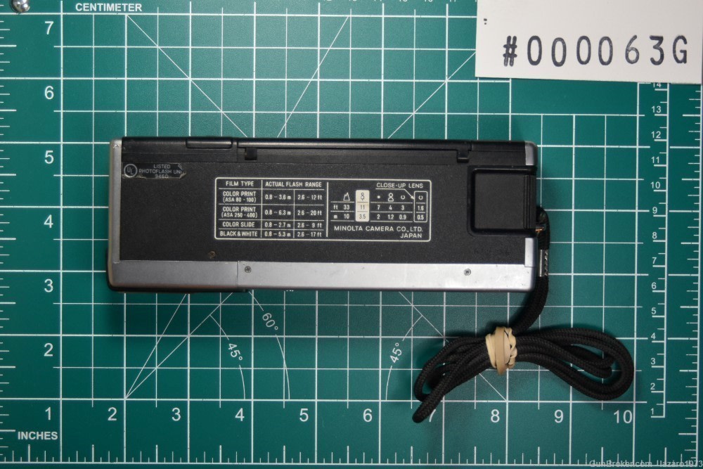 Minolta AutoPak 450E film 110 Used camera, item #000063G#-img-2