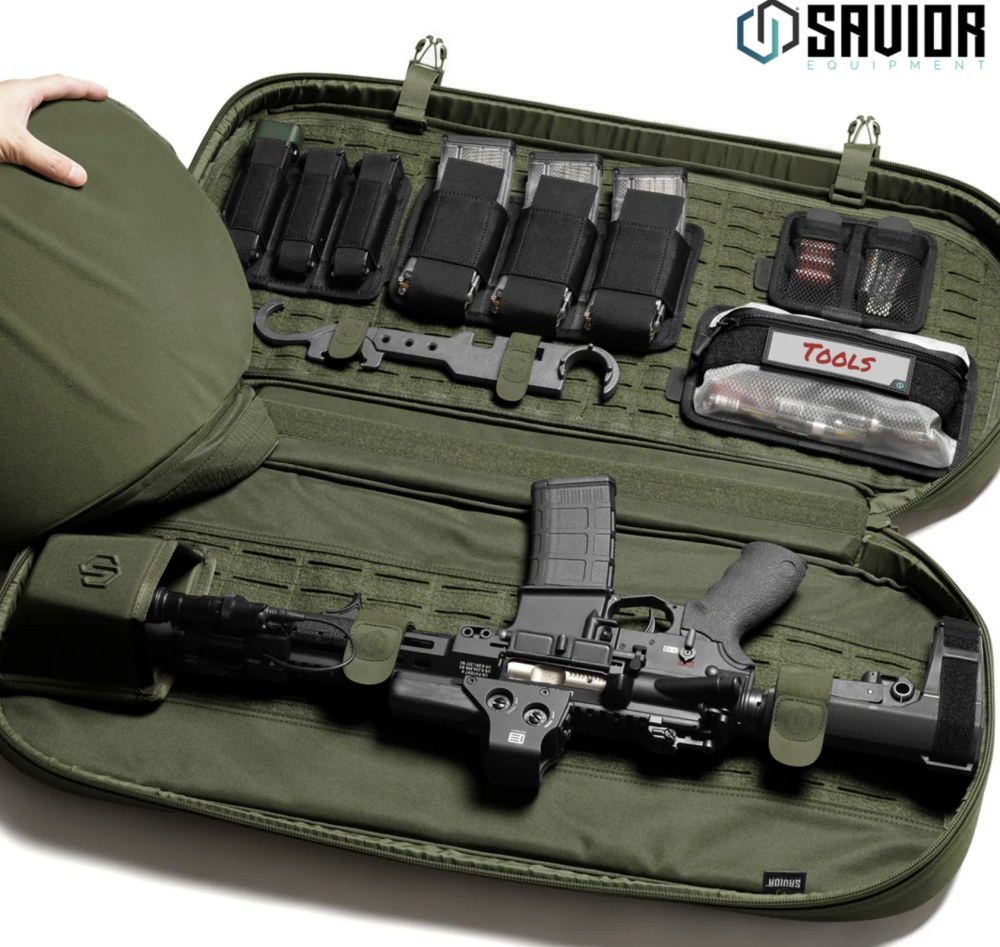 Savior Equipment Specialist Covert 34" Single Rifle Case Olive Drab Green-img-1