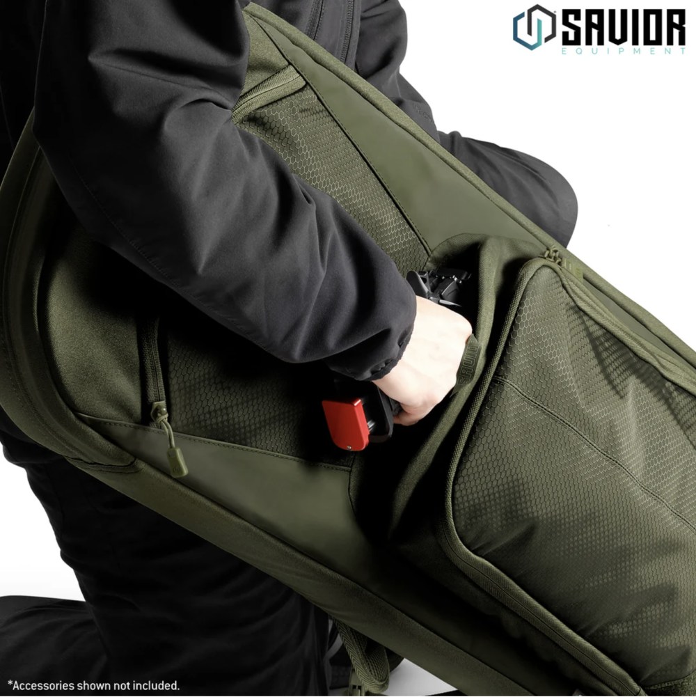 Savior Equipment Specialist Covert 34" Single Rifle Case Olive Drab Green-img-3