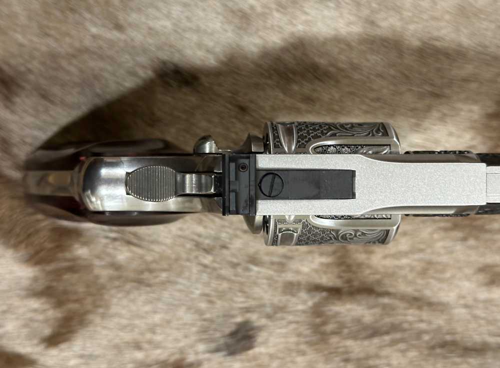 ROYAL CHATEAU COLT PYTHON 357 MAG 6" BY ALTEMONT GRADE AAA ENGRAVED-img-20