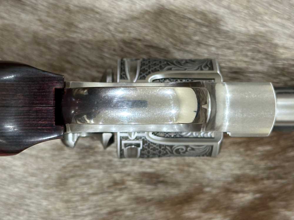 ROYAL CHATEAU COLT PYTHON 357 MAG 6" BY ALTEMONT GRADE AAA ENGRAVED-img-23