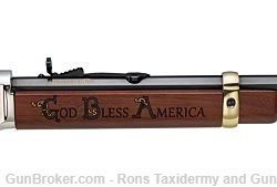  HENRY GOD BLESS AMERICA .22S/L/LR 20" OCTAGON ENGRAVED ITEM  H004GBA-img-1