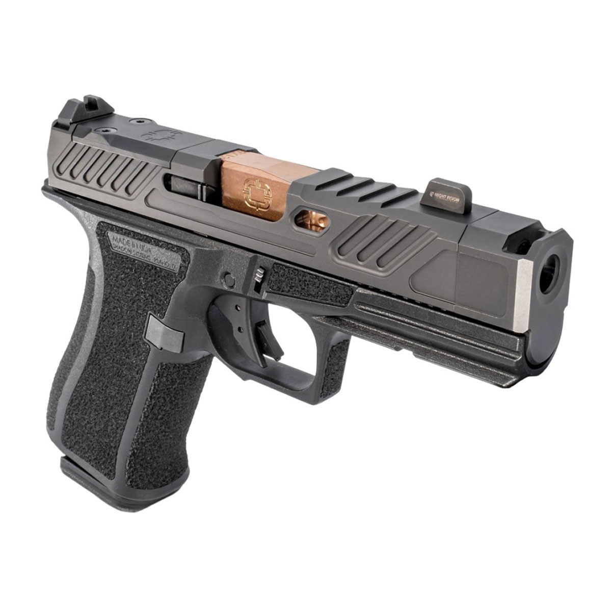 SHADOW SYSTEMS CR920XP Elite 9mm 3.65in 2x 15rd Mags Black Pistol (SS-5211)-img-3