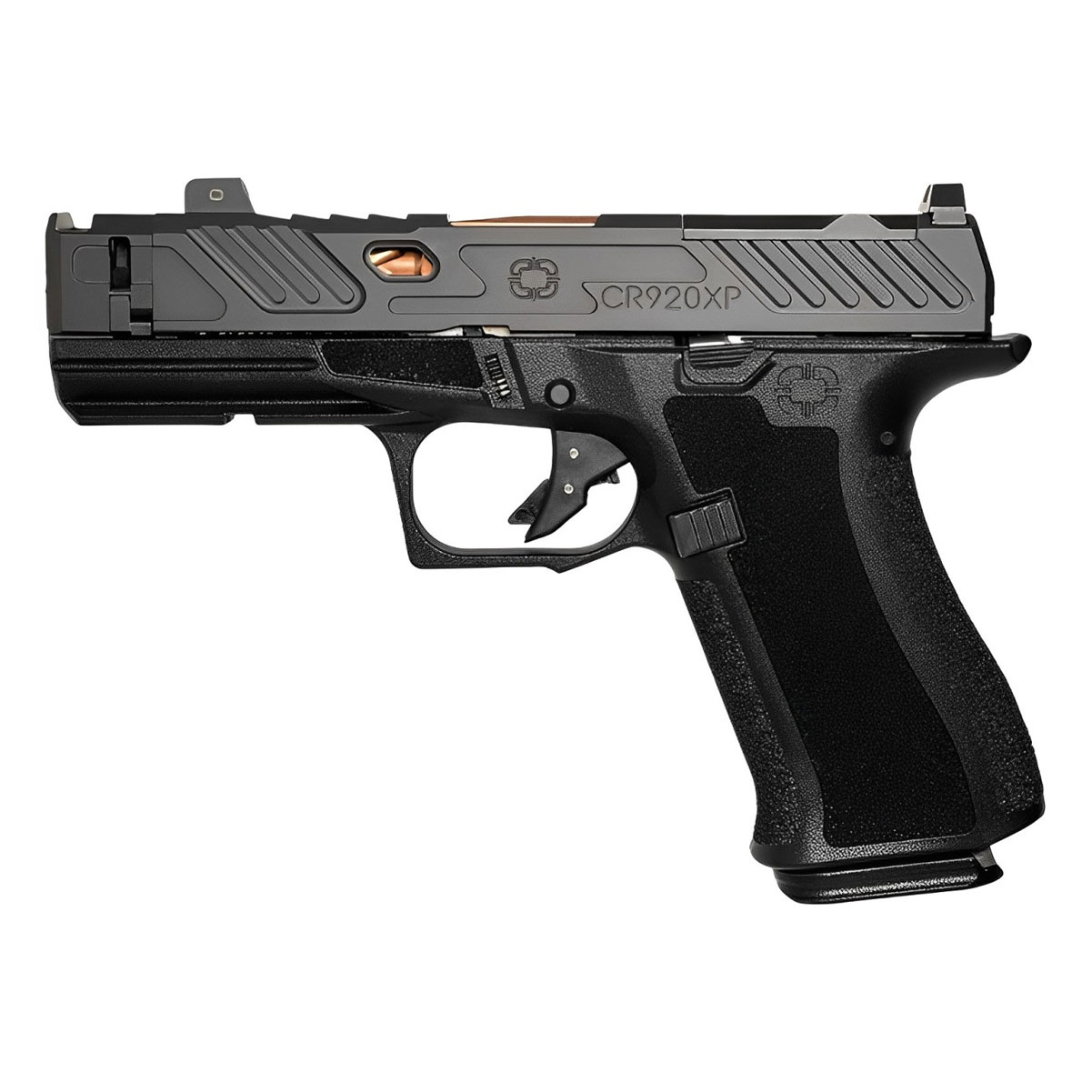 SHADOW SYSTEMS CR920XP Elite 9mm 3.65in 2x 15rd Mags Black Pistol (SS-5211)-img-2