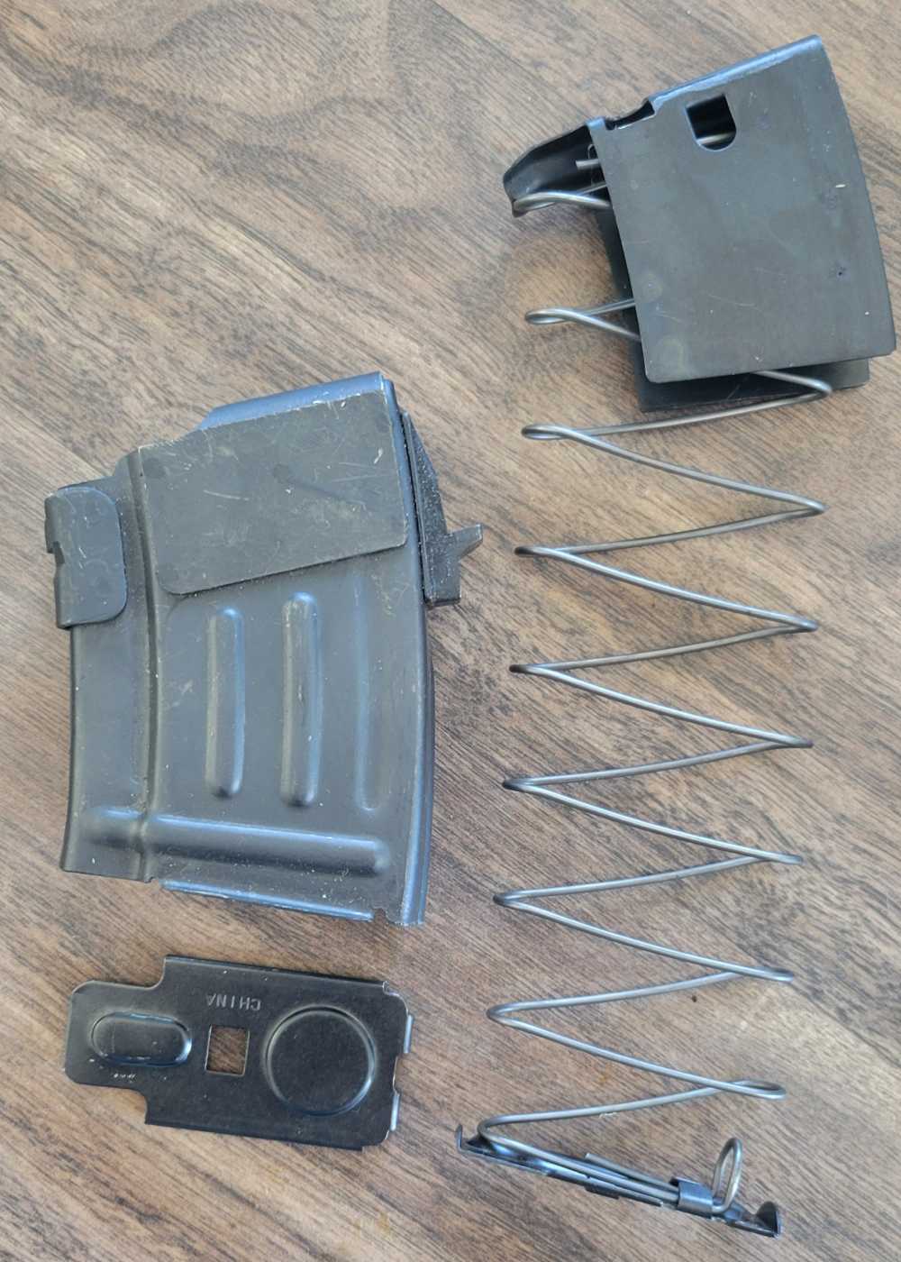 (2) 5 round Chinese double stack AK47 magazine Polytech Norinco-img-9