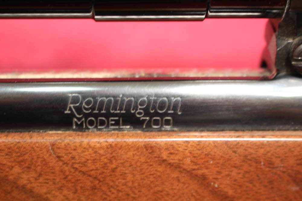 Remington 700 BDL .338 Win Mag w/24" Barrel, Wood Stock, B&L Scope - 1987-img-1