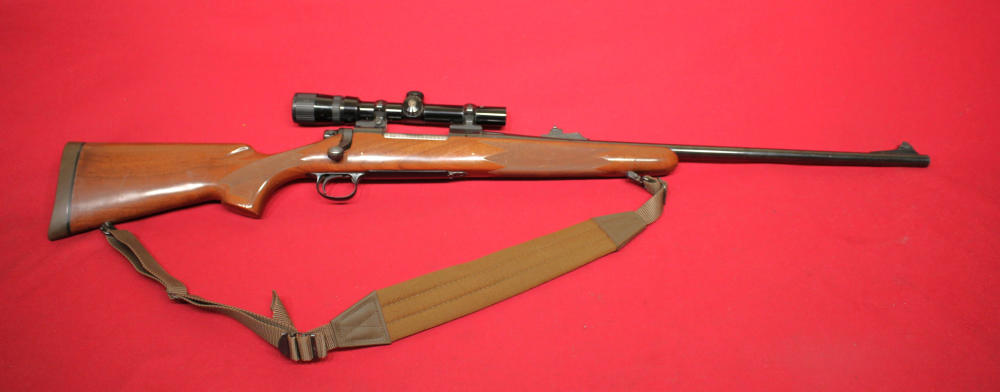 Remington 700 BDL .338 Win Mag w/24" Barrel, Wood Stock, B&L Scope - 1987-img-0