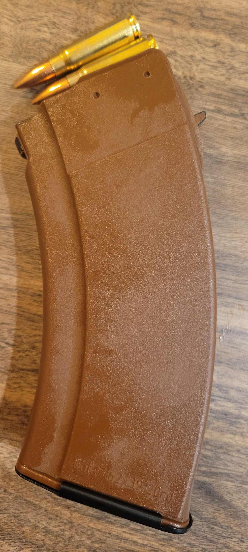 Brown Tanker 20rd Bulgarian AK-47 magazine 7.62x39mm reinforced polymer-img-1