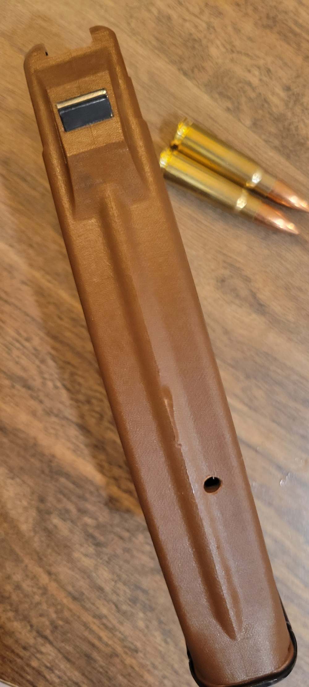 Brown Tanker 20rd Bulgarian AK-47 magazine 7.62x39mm reinforced polymer-img-2