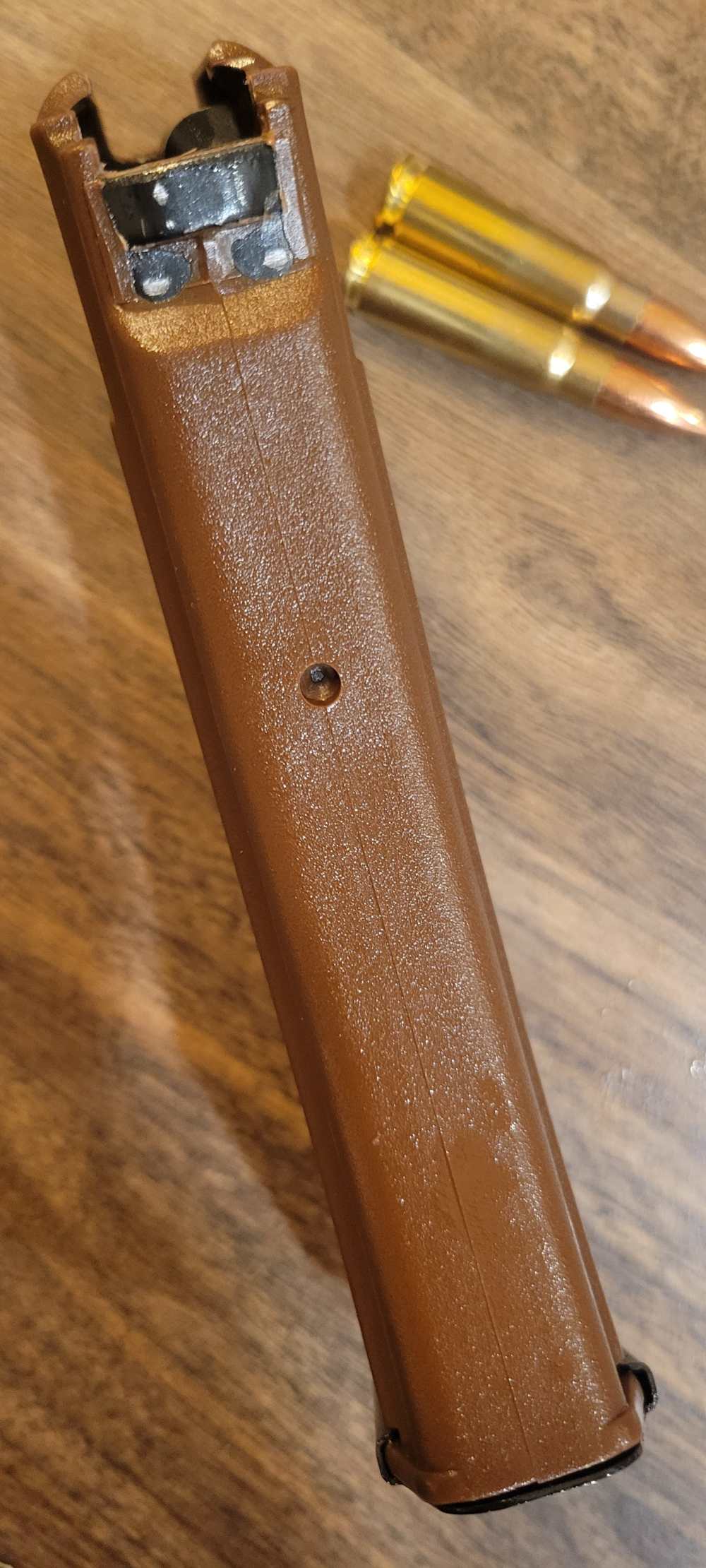 Brown Tanker 20rd Bulgarian AK-47 magazine 7.62x39mm reinforced polymer-img-3