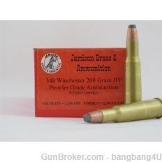 Jamison 348 Winchester WCF JFP Prowler Grade  - 20 Rounds-img-1