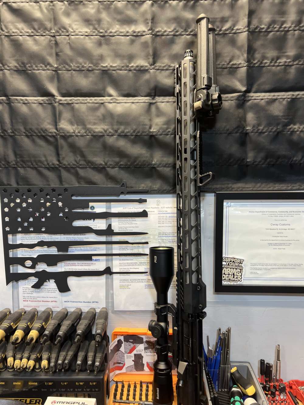22in (6.5 Creedmoor) Scoped Upper LR308 DPMS Low Profile Build Kit -CWRAY-img-52