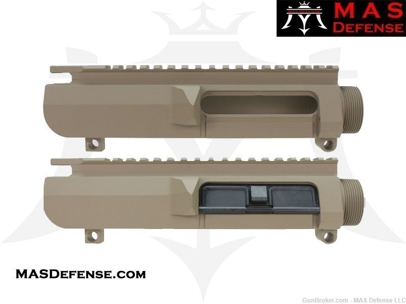 MAS DEFENSE AR-10 .308 DPMS GEN 1 HIGH PROFILE BILLET UPPER RECEIVER - FDE-img-0