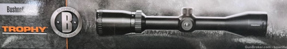 FREE SHIPPING! Bushnell Trophy Rifle Scope Multi-X Reticle 4-12 x 40mm-img-0