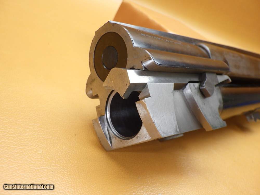 Perazzi MX-14 Trap Combo 12Ga 31.5" O/U Bbl 33.5" Unsingle Bbl Factory Case-img-18
