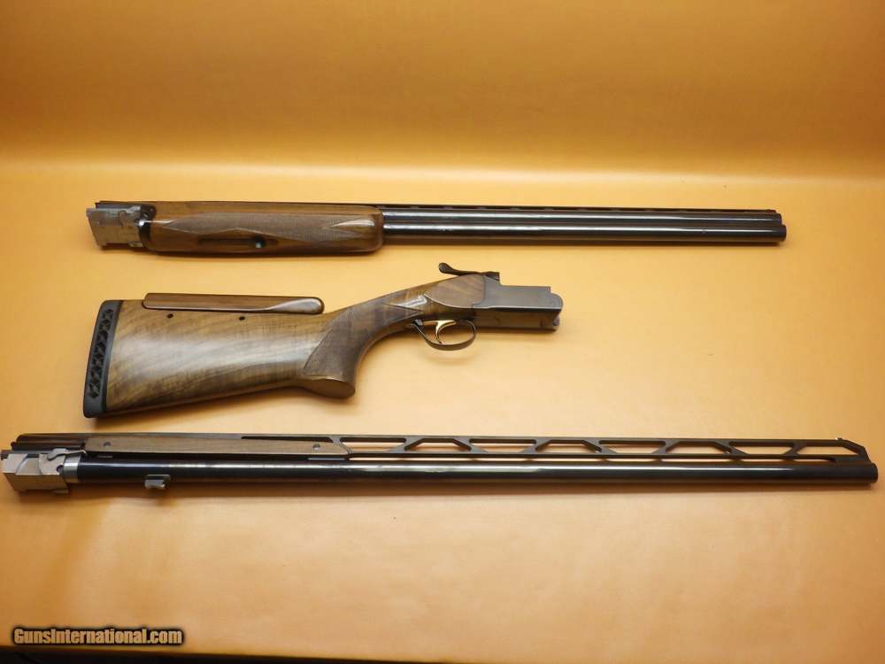 Perazzi MX-14 Trap Combo 12Ga 31.5" O/U Bbl 33.5" Unsingle Bbl Factory Case-img-3