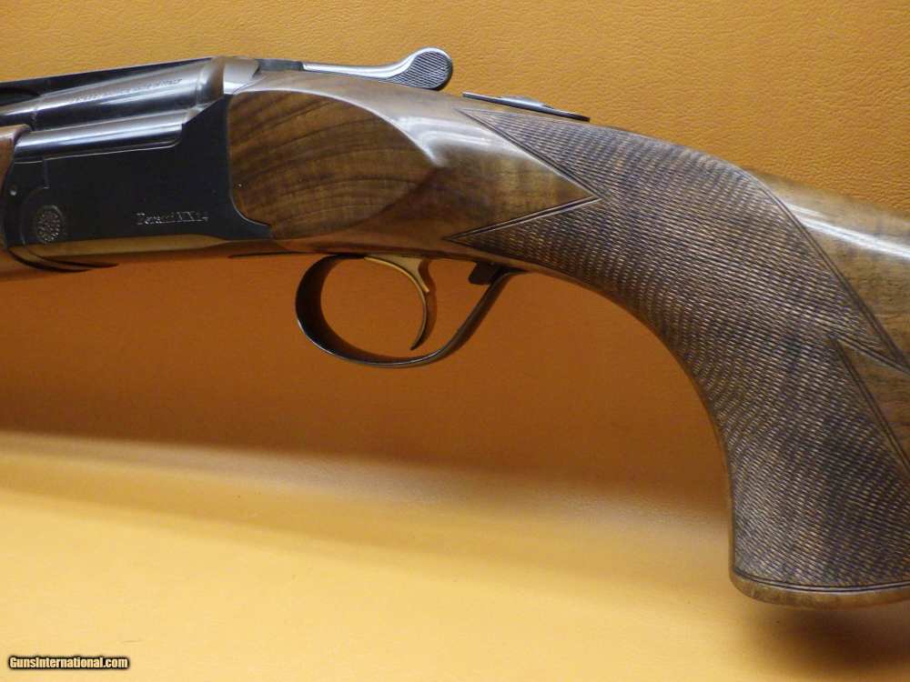 Perazzi MX-14 Trap Combo 12Ga 31.5" O/U Bbl 33.5" Unsingle Bbl Factory Case-img-6