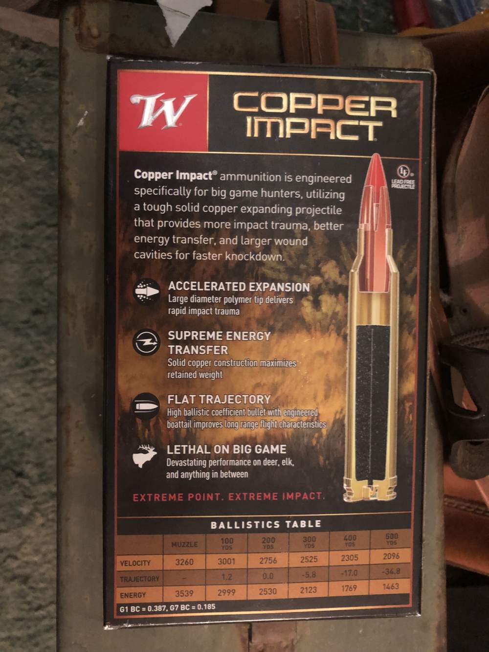 Winchester Copper Impact 300 Win Mag 150 gr Box of 20-img-2