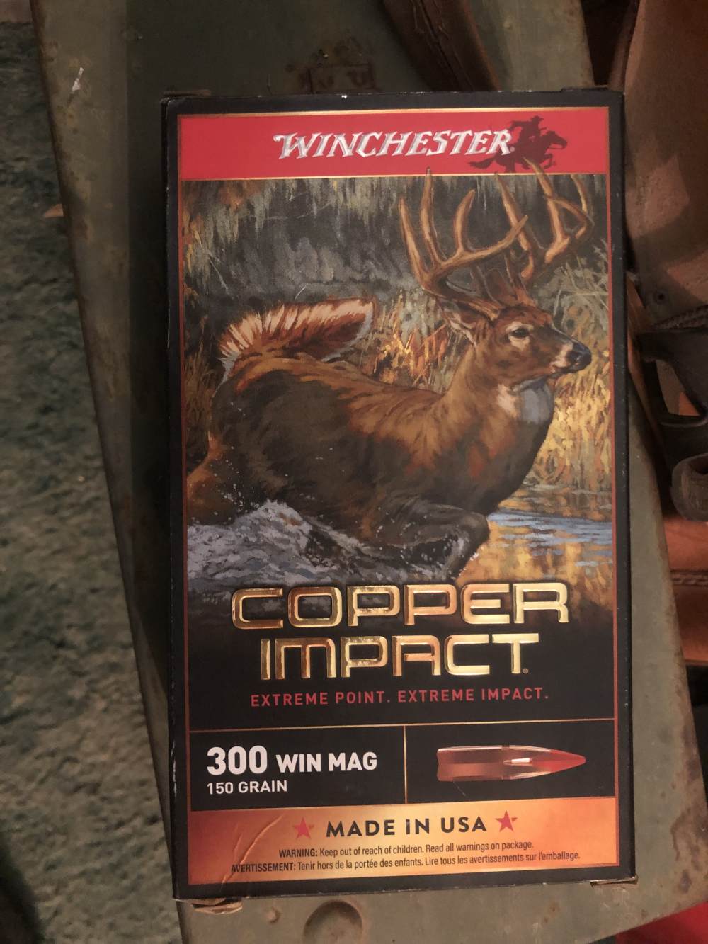 Winchester Copper Impact 300 Win Mag 150 gr Box of 20-img-1