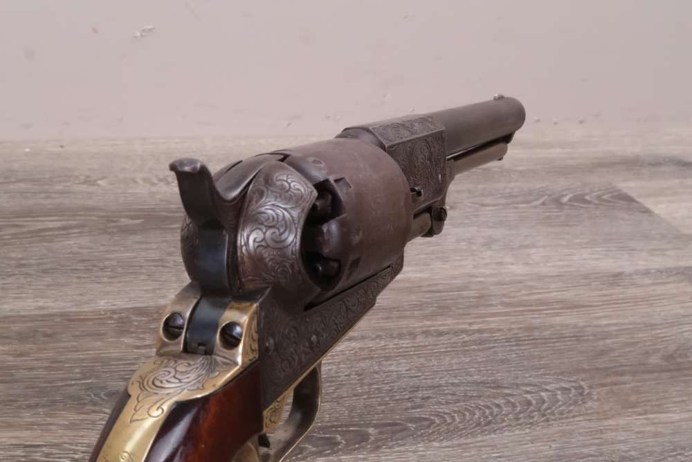 Colt 3rd Model Dragoon Presentation Revolver .44 Cal 1853 w/Case-img-9