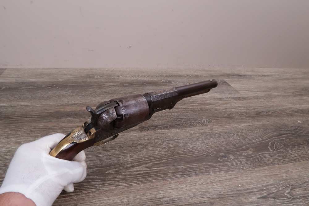 Colt 3rd Model Dragoon Presentation Revolver .44 Cal 1853 w/Case-img-20