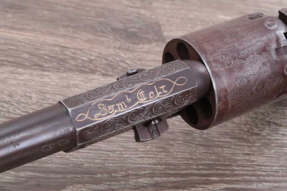Colt 3rd Model Dragoon Presentation Revolver .44 Cal 1853 w/Case-img-11