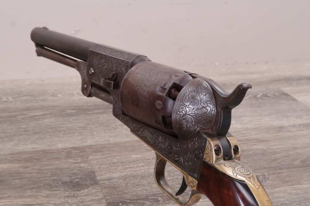 Colt 3rd Model Dragoon Presentation Revolver .44 Cal 1853 w/Case-img-10