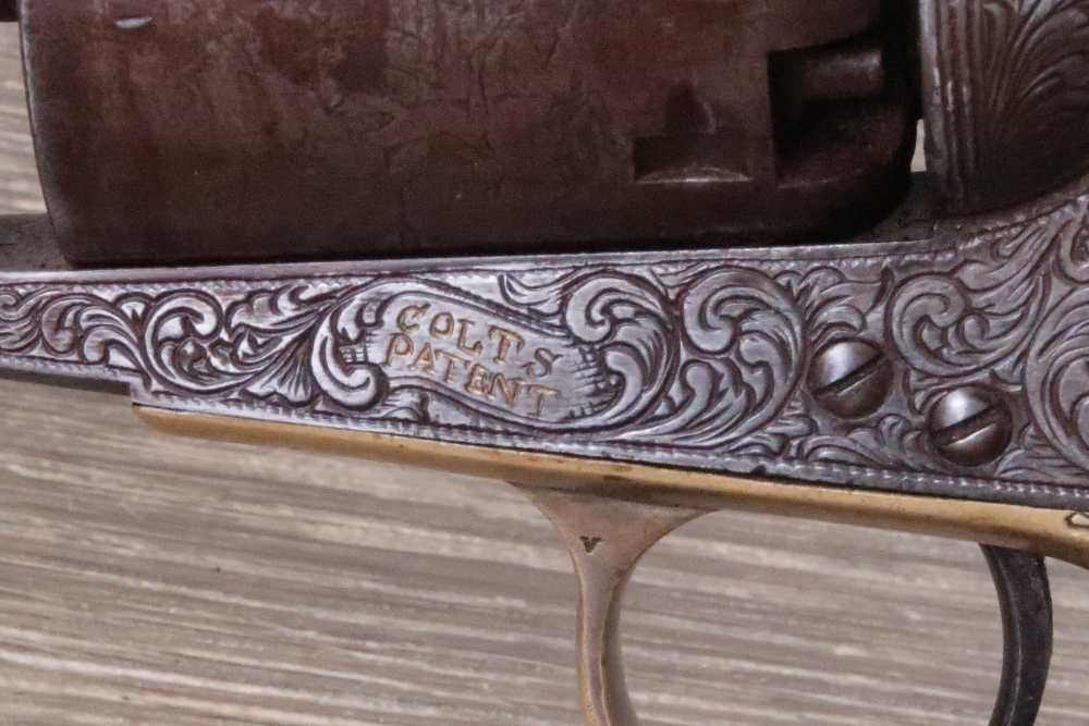 Colt 3rd Model Dragoon Presentation Revolver .44 Cal 1853 w/Case-img-15