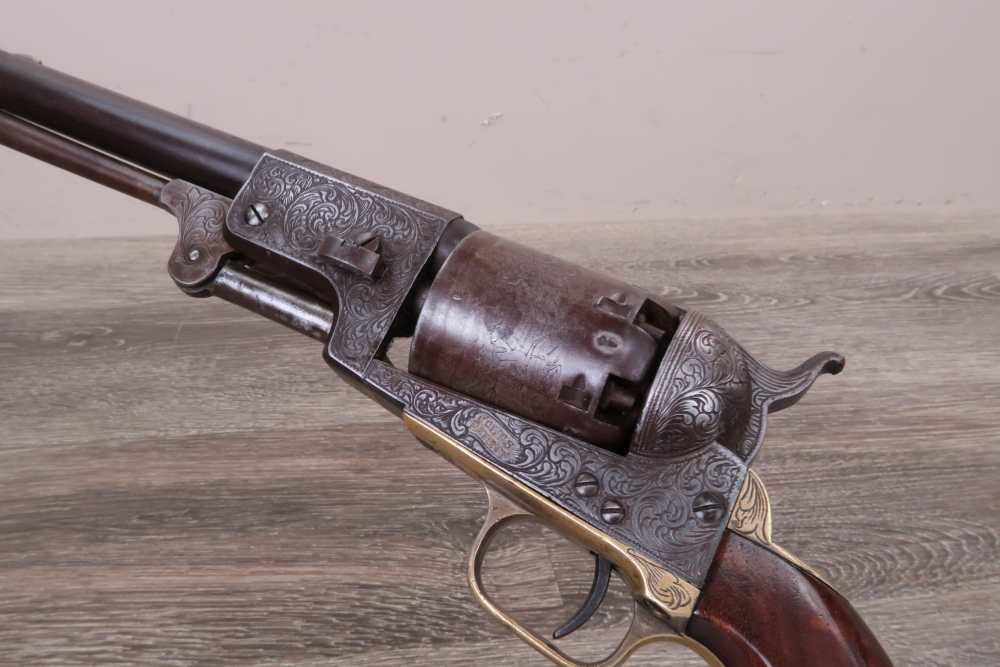 Colt 3rd Model Dragoon Presentation Revolver .44 Cal 1853 w/Case-img-4