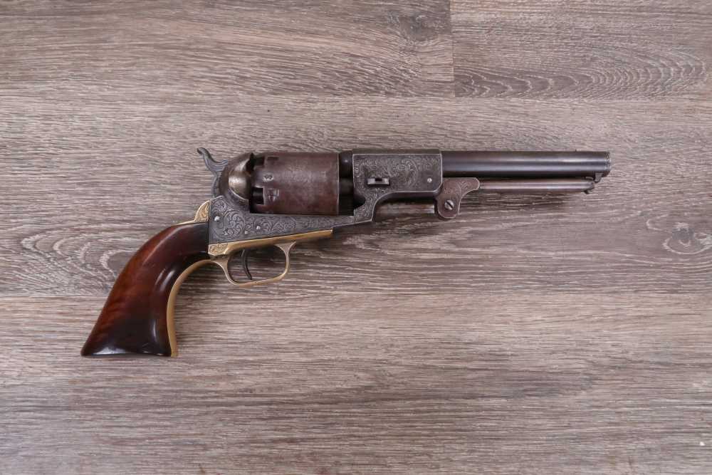 Colt 3rd Model Dragoon Presentation Revolver .44 Cal 1853 w/Case-img-2