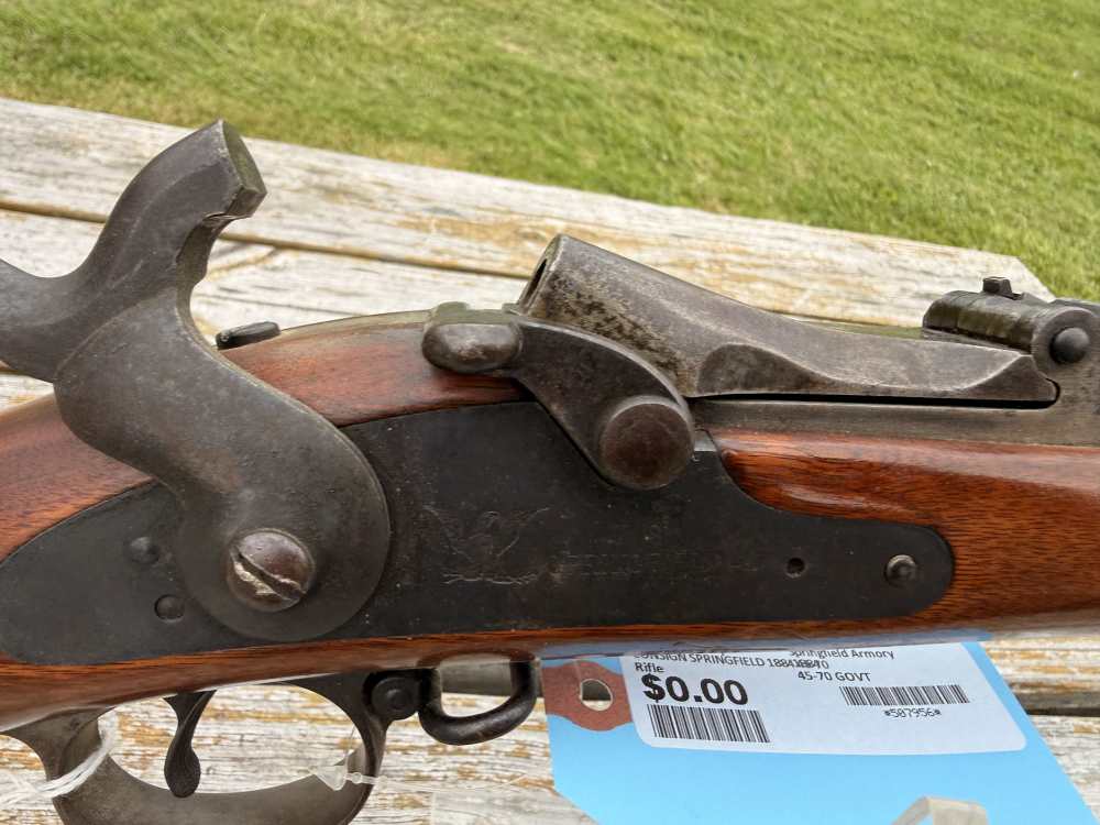 SPRINGFIELD 1884 TRAPDOOR 45-70 GOVT. 31" RIFLE -img-72