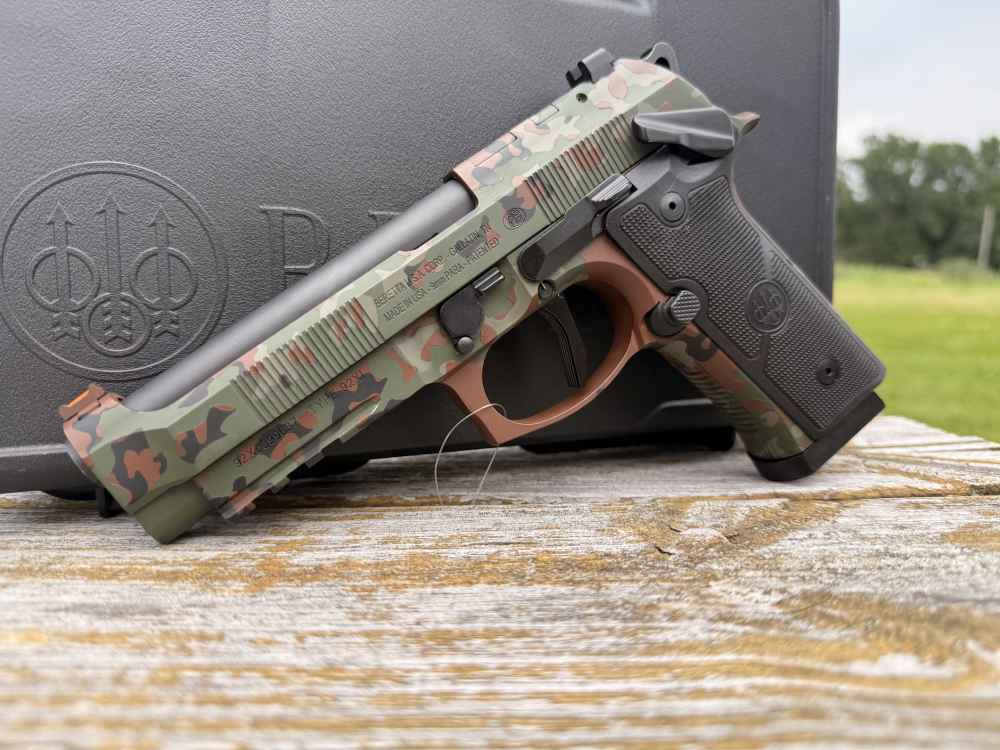 BERETTA 92XI SAO CAMO 9MM SEMI-AUTO HADNGUN -img-1