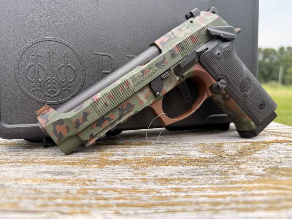BERETTA 92XI SAO CAMO 9MM SEMI-AUTO HADNGUN -img-2