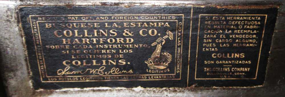 Collins & Co. Hartford, No 1240, With Original Label, Never Used, Excellent-img-3