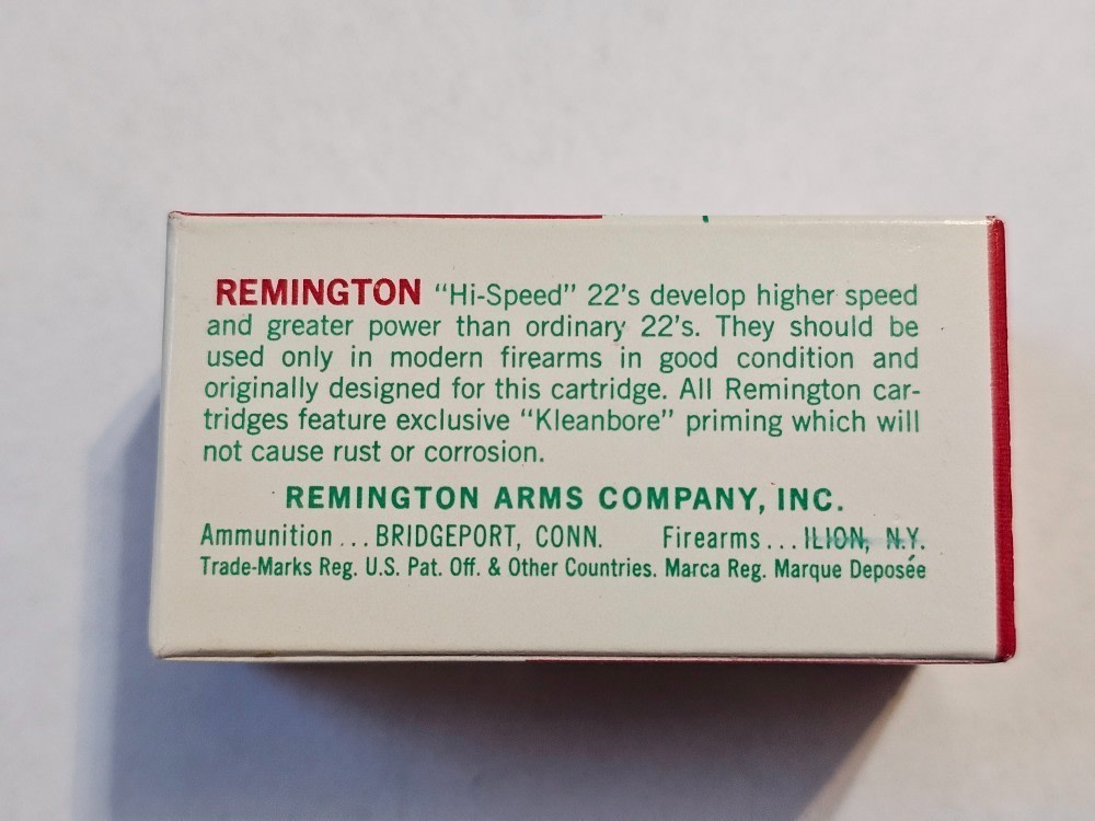 Vintage Remington 22 Long Rifle HP -img-3