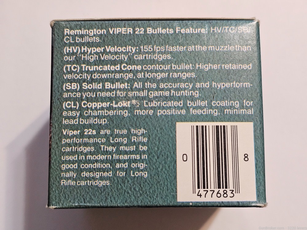 Vintage Remington Viper 22 Long Rifle 4 Pack -img-3