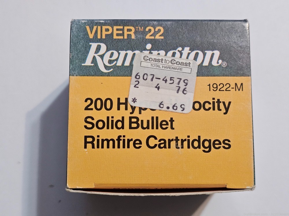 Vintage Remington Viper 22 Long Rifle 4 Pack -img-0