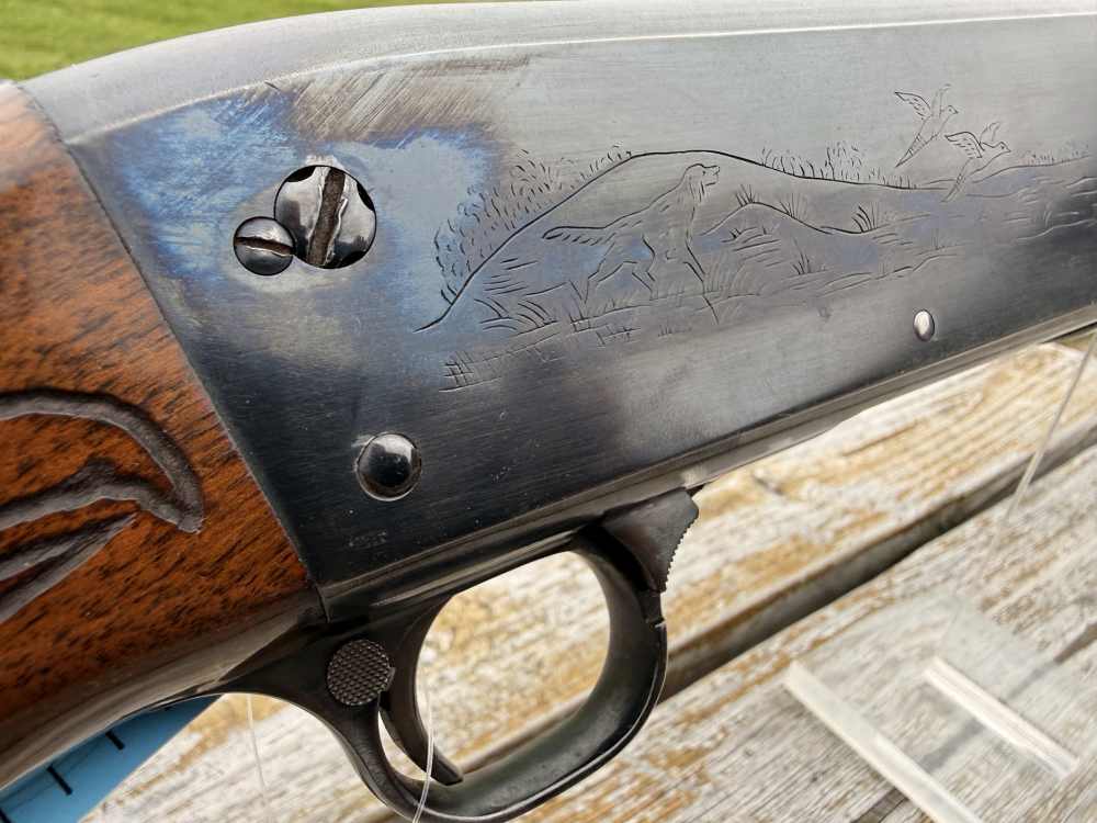 MFG 1955 ITHICA MODEL 37 FEATHERWEIGHT 12GA  PUMP ACTION SHOTGUN 28"-img-5