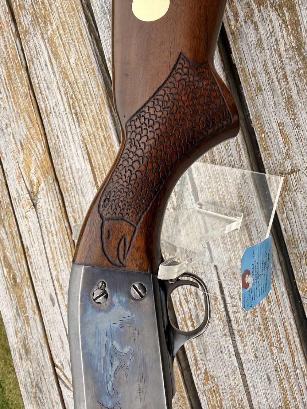 MFG 1955 ITHICA MODEL 37 FEATHERWEIGHT 12GA  PUMP ACTION SHOTGUN 28"-img-15