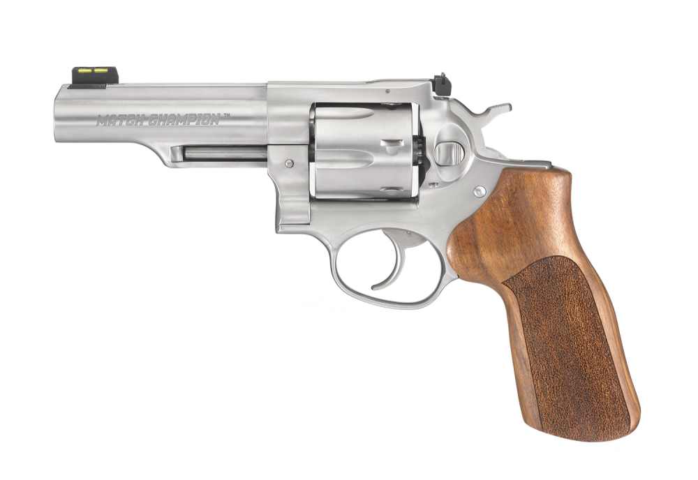 GP100 MATCH CHAMP 10MM SS AS 1775 | HALF LUG BBL | WD GRIP-img-0