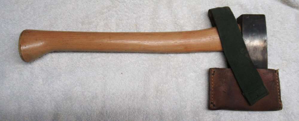 L. L. Bean Hatchet with Original holster, 16 1/2 Inches By 6 1/2 Inches-img-1