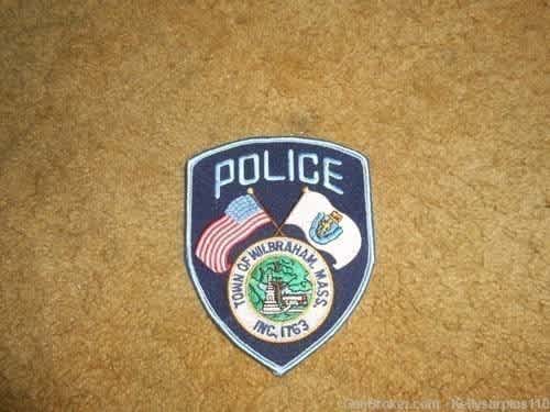 Wilbraham, Mass. Police Patch-img-0