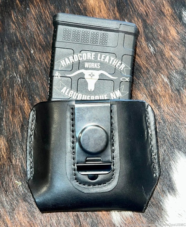 AR10/M14 Single Mag Pouch w Belt Clip-img-2