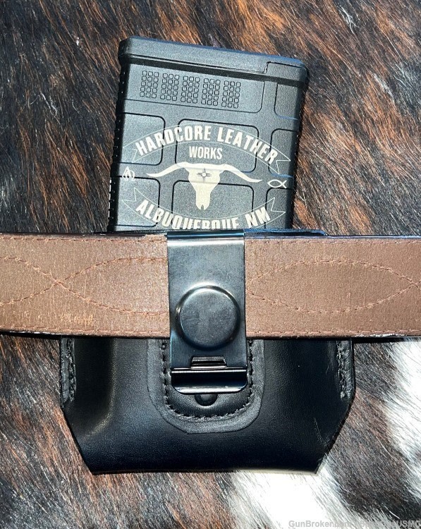 AR10/M14 Single Mag Pouch w Belt Clip-img-4
