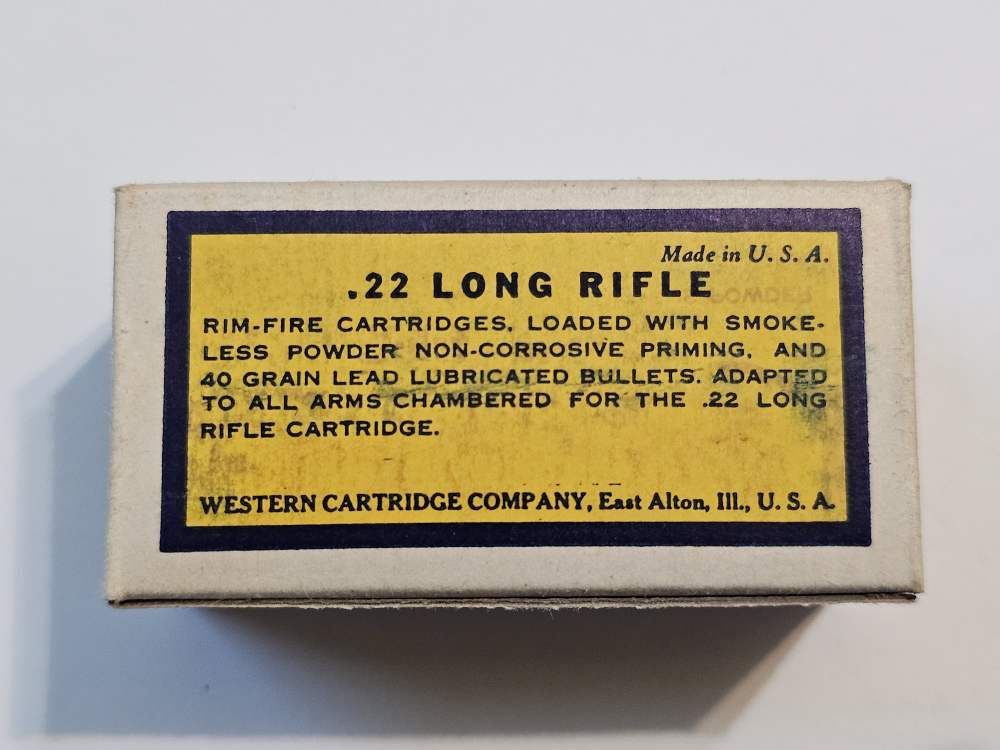 Vintage Western 22 Long Rifle -img-4