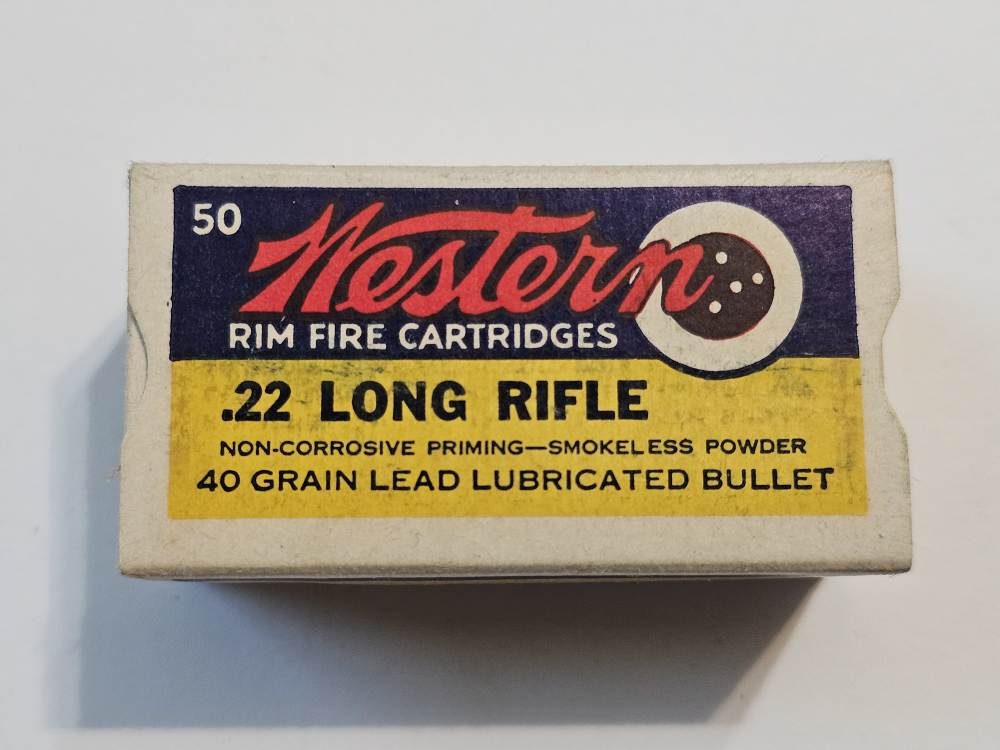 Vintage Western 22 Long Rifle -img-0