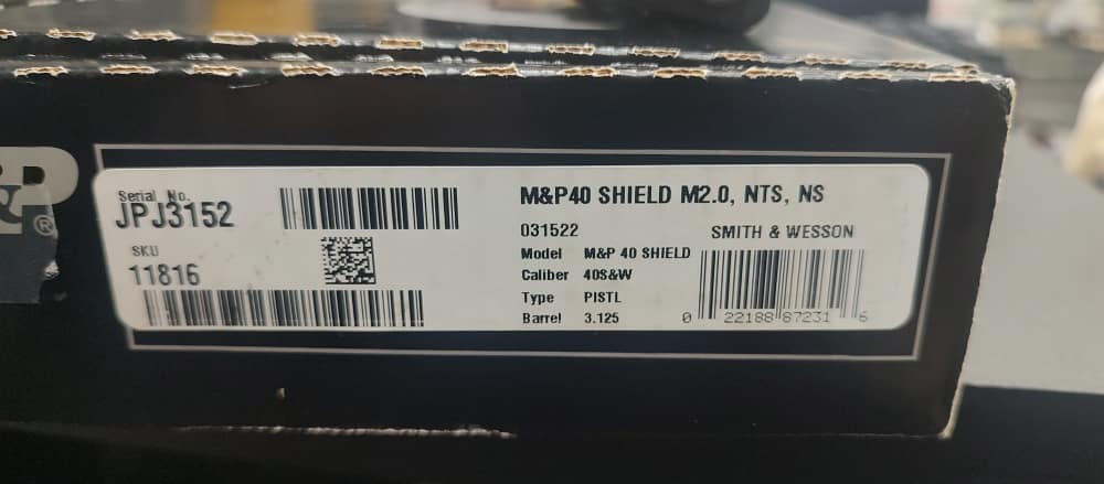 SMITH & WESSON 40 SHIELD -img-1