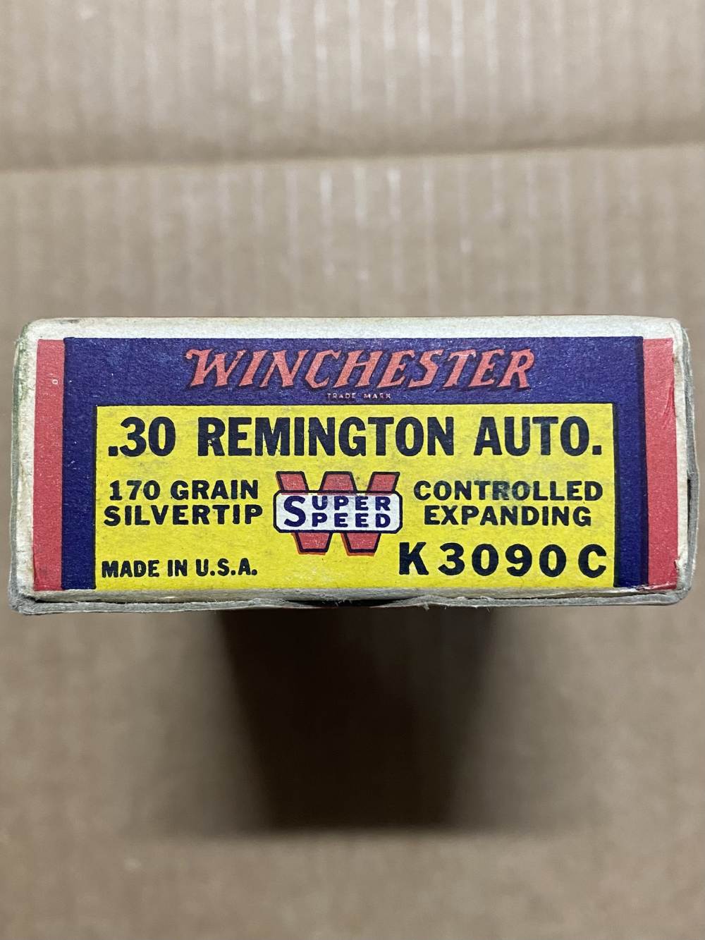 Winchester 30 Remington Autoloading Bear Box 170gr Silvertip- 20rds-img-2